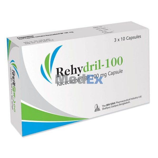 Rehydril 100 mg Packaging