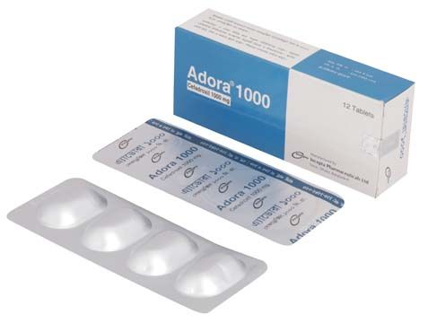 Adora 1000 mg Packaging