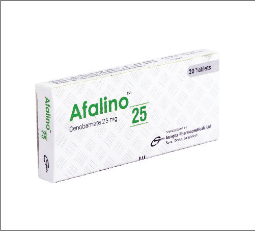 Afalino 25 mg Packaging