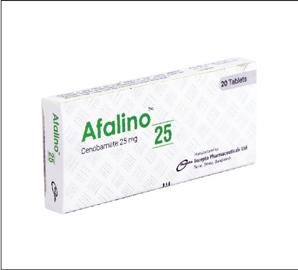 Afalino 25 mg Packaging