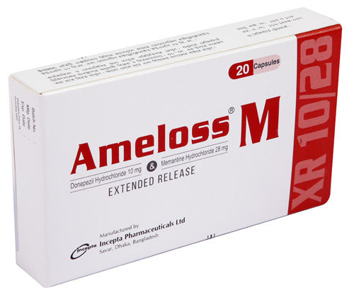Ameloss M 14 mg+10 mg Packaging