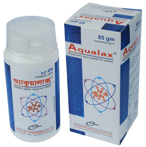 Aqualax 100% w/w Packaging