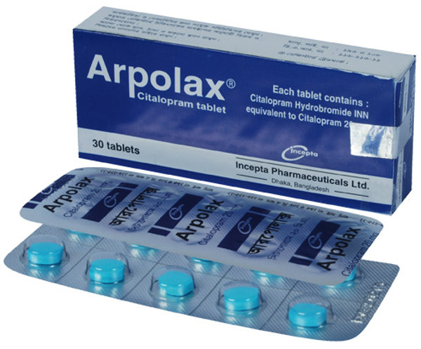 Arpolax 20 mg Packaging