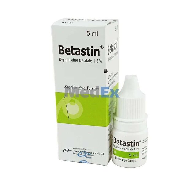 Betastin 1.5% Packaging