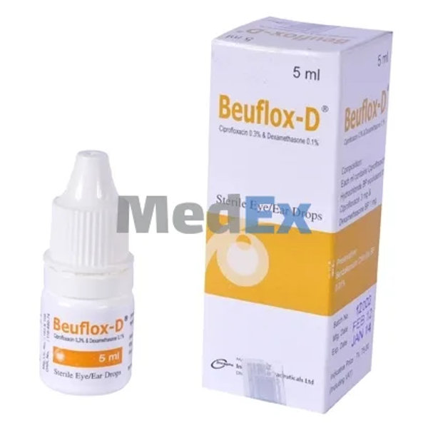 Beuflox-D 0.3%+0.1% Packaging