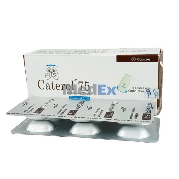 Caterol 75 mcg Packaging