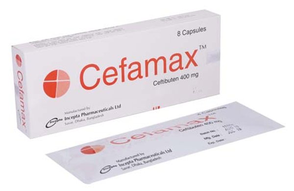 Cefamax DS 180 mg/5 ml Packaging