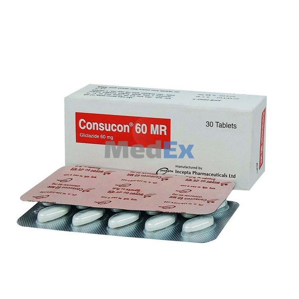 Consucon MR 60 mg Packaging