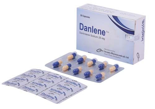 Danlene 25 mg Packaging