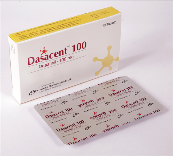 Dasacent 140 mg Packaging