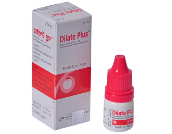 Dilate Plus 0.8%+5% Packaging