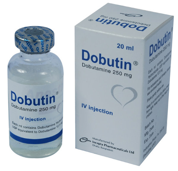 Dobutin 12.5 mg/ml Packaging