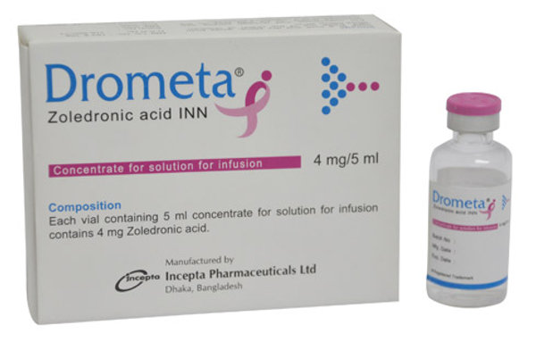 Drometa 4 mg/5 ml Packaging