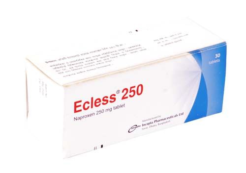 Ecless 250 mg Packaging