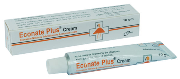 Econate Plus 1%+0.1% Packaging