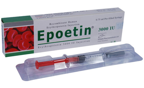 Epoetin 3000 IU Packaging