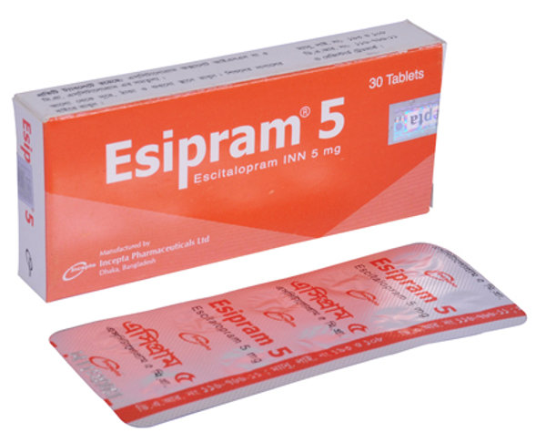 Esipram 5 mg Packaging
