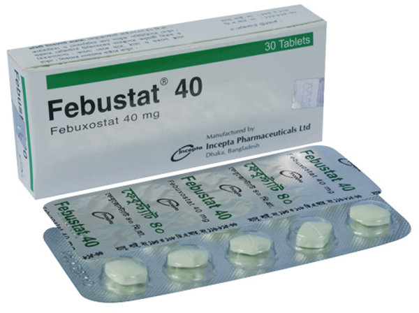 Febustat 40 mg Packaging