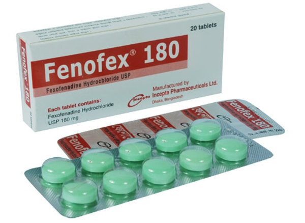 Fenofex 180 mg Packaging