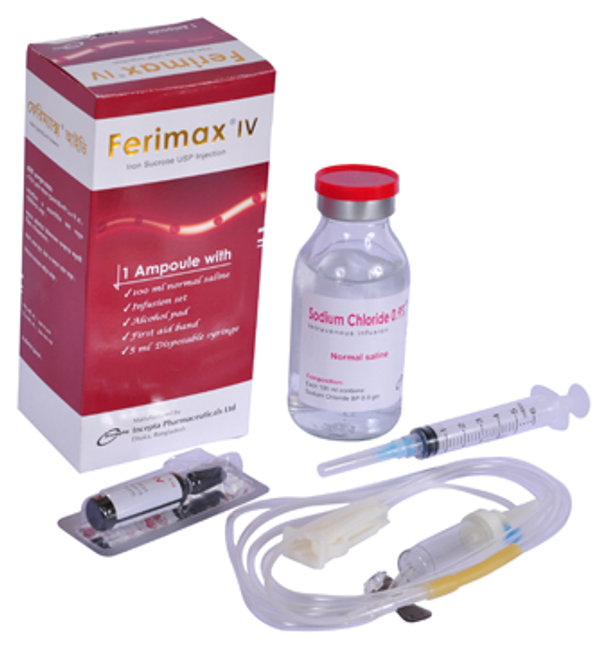 Ferimax 200 mg/10 ml Packaging