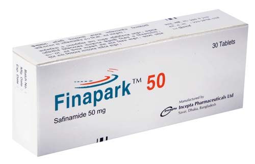 Finapark 50 mg Packaging