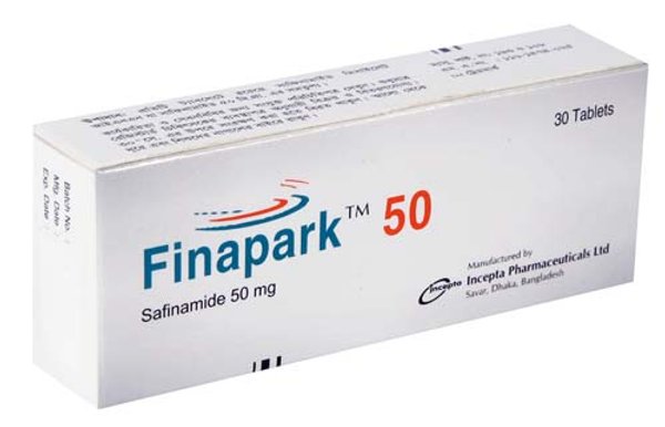 Finapark 50 mg Packaging