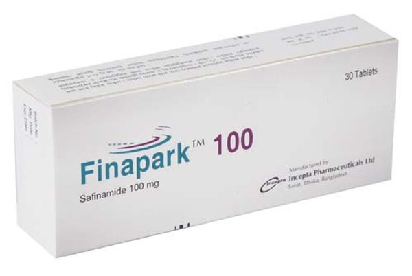 Finapark 100 mg Packaging