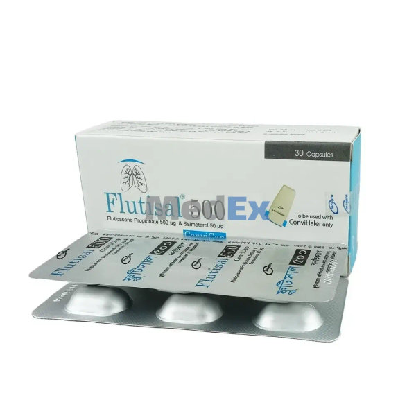 Flutisal 50 mcg+500 mcg Packaging
