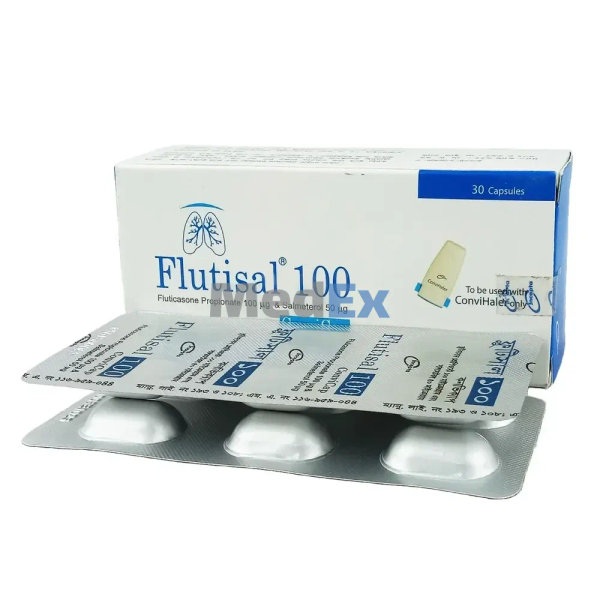 Flutisal 50 mcg+100 mcg Packaging