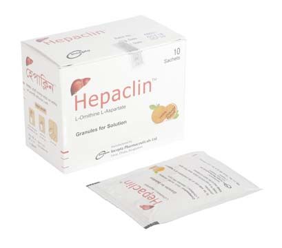 Hepaclin 5 gm/10 ml Packaging