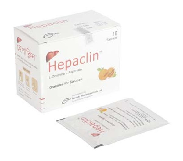 Hepaclin 5 gm/10 ml Packaging
