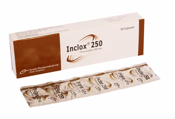 Inclox 250 mg Packaging