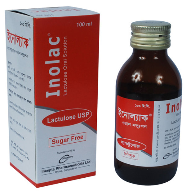 Inolac 3.35 gm/5 ml Packaging