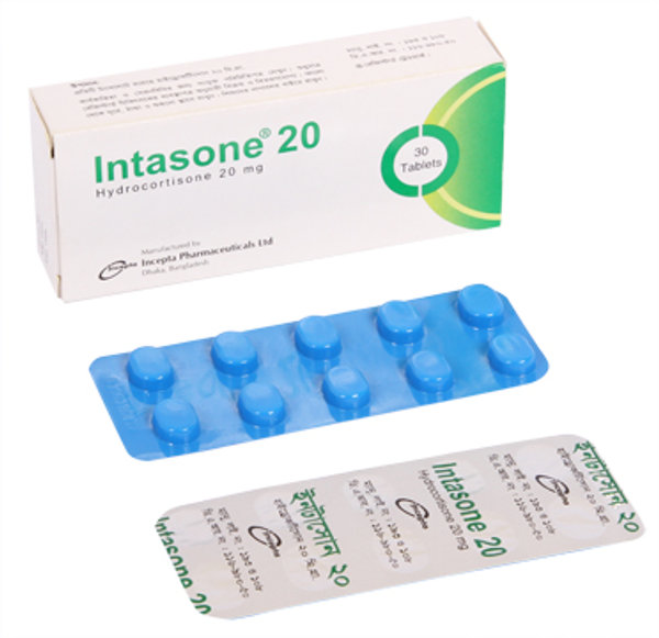 Intasone 20 mg Packaging