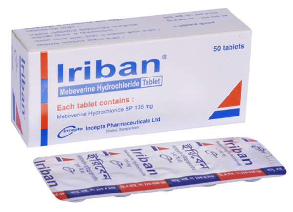 Iriban 135 mg Packaging