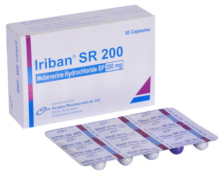 Iriban SR 200 mg Packaging