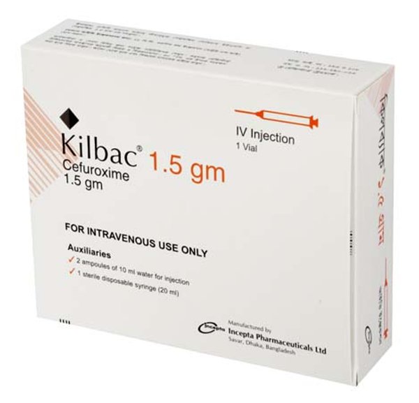 Kilbac 1.5 gm/vial Packaging