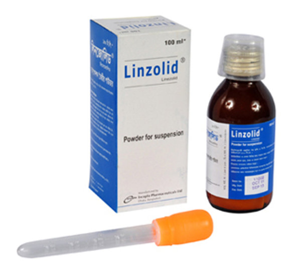 Linzolid 100 mg/5 ml Packaging