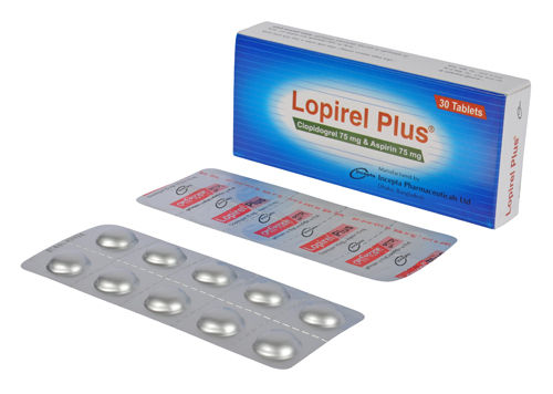 Lopirel Plus 75 mg+75 mg Packaging