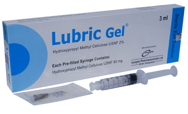 Lubric Gel 2% Packaging