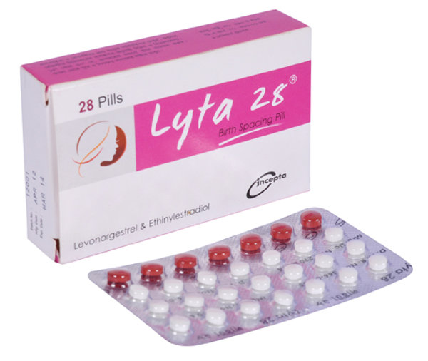 Lyta 28 0.03 mg+0.15 mg+75 mg Packaging