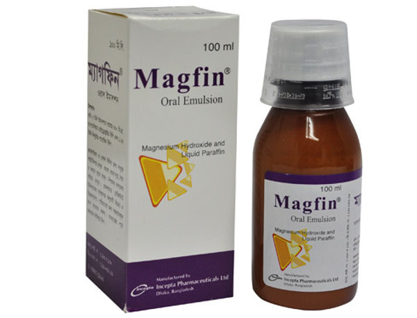 Magfin (300 mg+1.25 ml)/5 ml Packaging