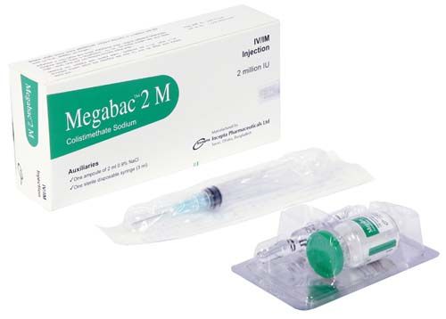 Megabac 2 MIU (68 mg) Packaging