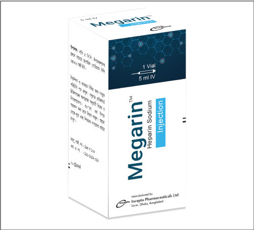 Megarin 25000 IU/5 ml Packaging
