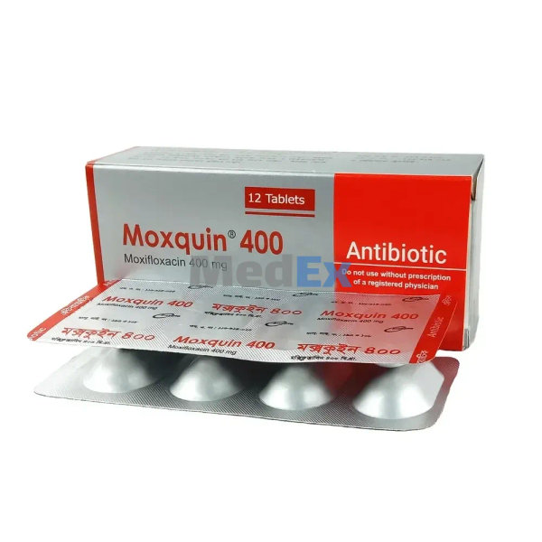 Moxquin 400 mg Packaging