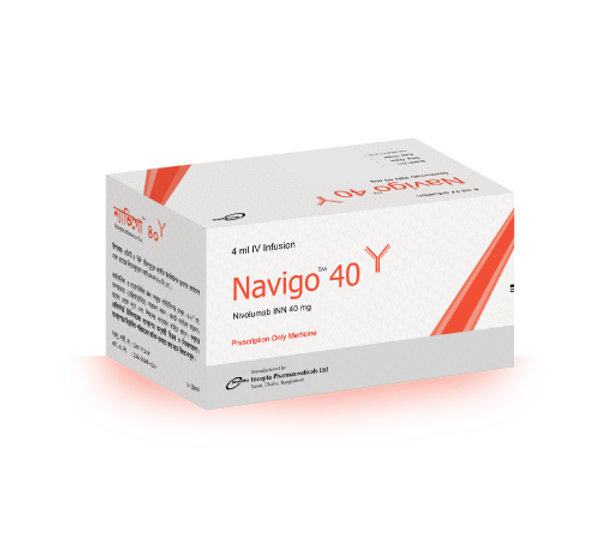 Navigo 40 mg/4 ml Packaging