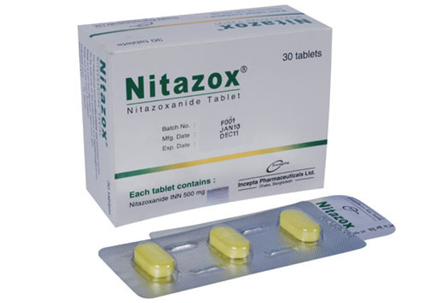 Nitazox 100 mg/5 ml Packaging