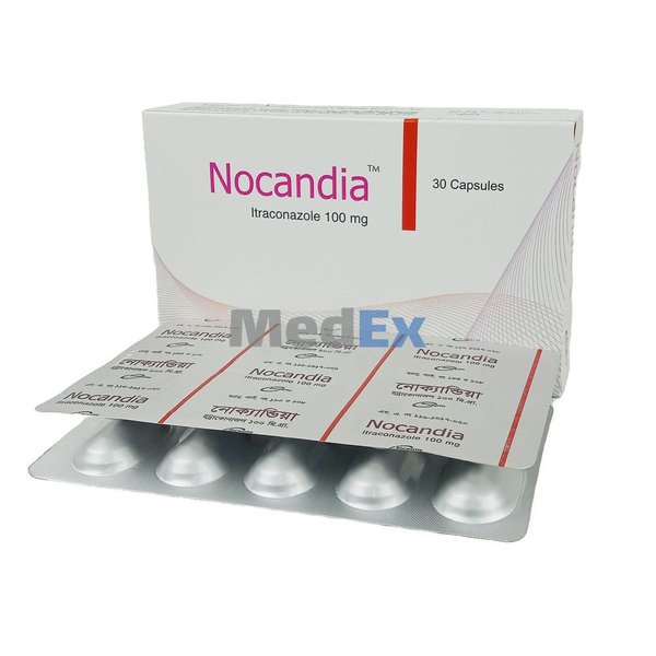 Nocandia 100 mg Packaging