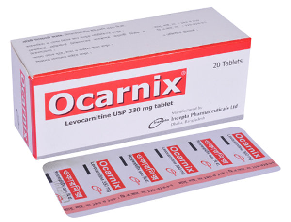Ocarnix 500 mg/5 ml Packaging