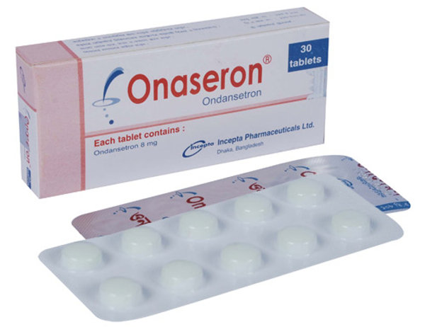 Onaseron 8 mg Packaging